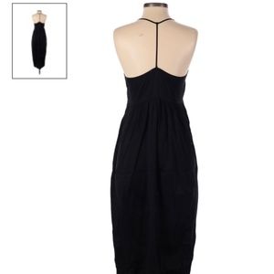 Anthro LACAUSA Black Maxi with pockets